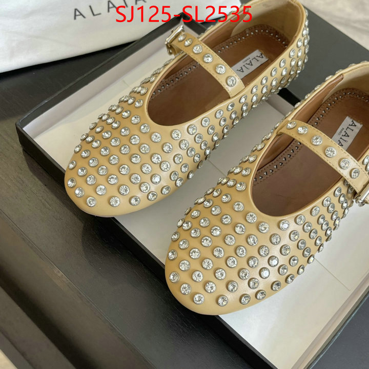Women Shoes-ALAIA replica 1:1 ID: SL2535 $: 125USD
