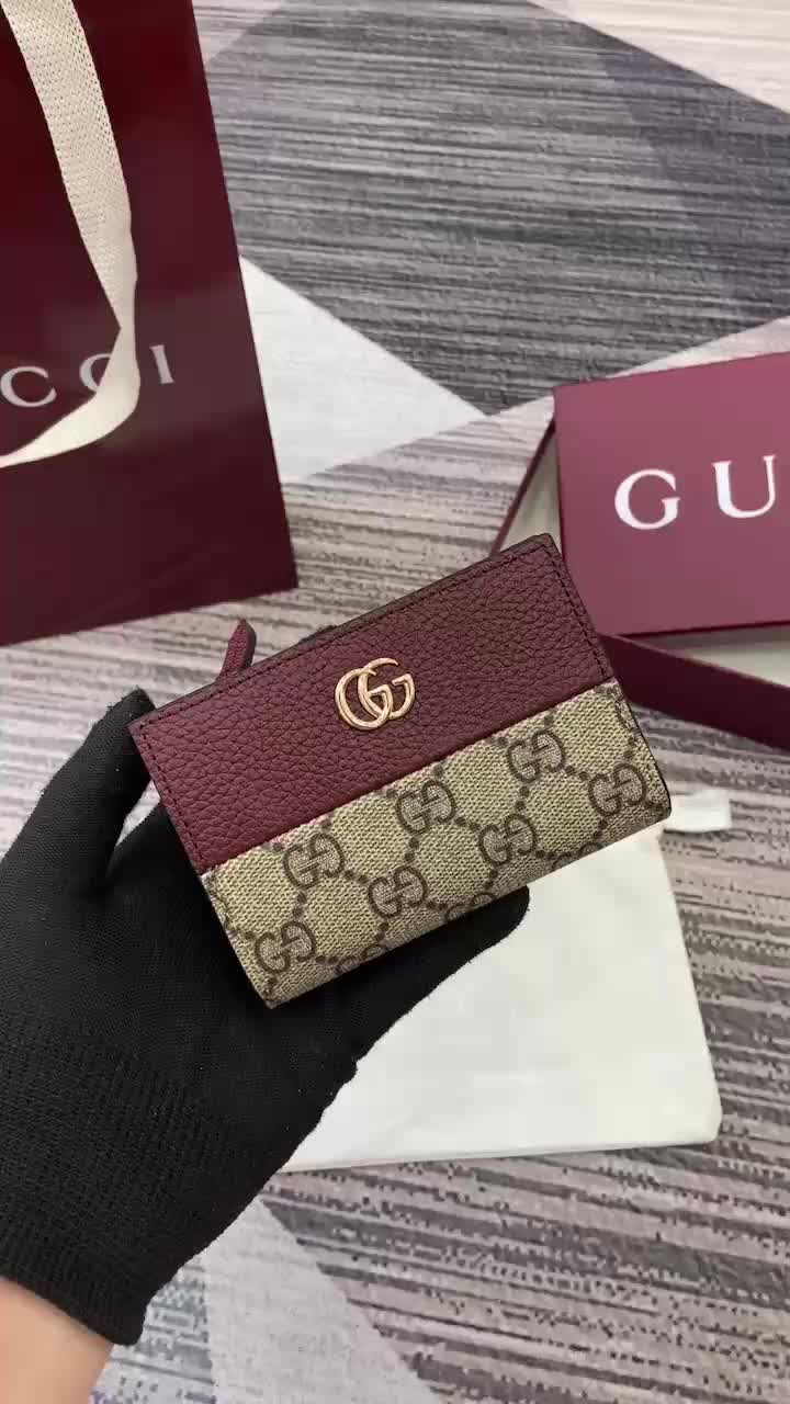Gucci Bags(TOP)-Wallet- fake designer ID: TL3259 $: 79USD,