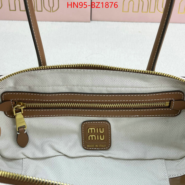 Miu Miu Bags(4A)-Handbag- counter quality ID: BZ1876 $: 95USD,