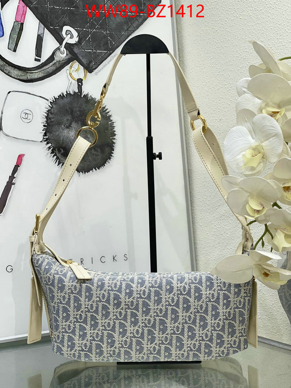 Dior Bags(4A)-Handbag- good quality replica ID: BZ1412 $: 89USD,