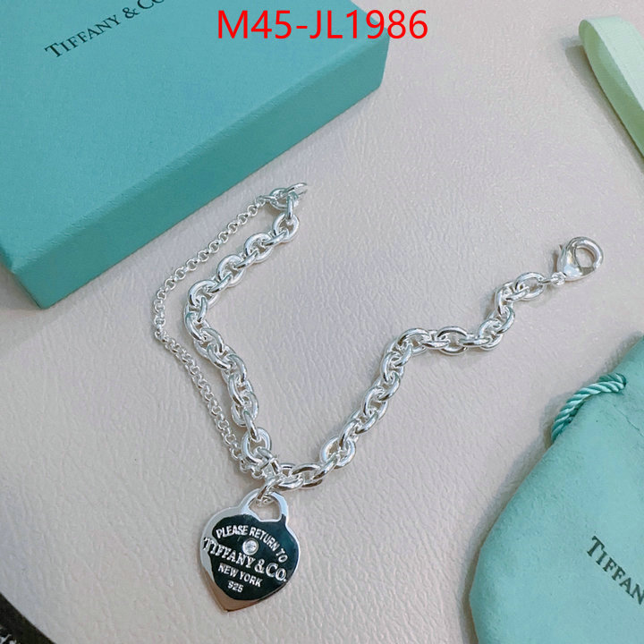 Jewelry-Tiffany the highest quality fake ID: JL1986 $: 45USD