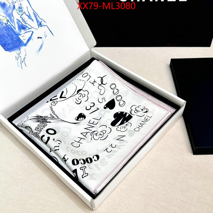 Scarf-Chanel shop now ID: ML3080 $: 79USD