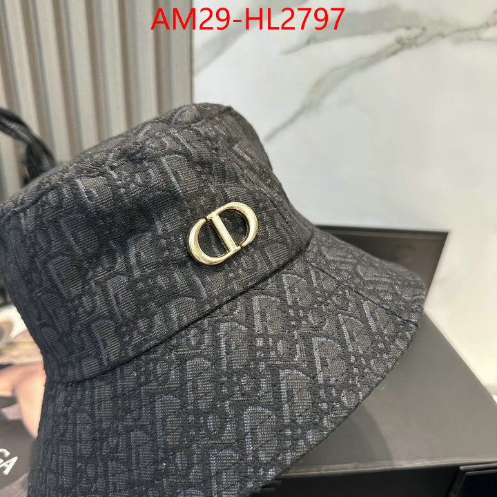 Cap (Hat)-Dior where to buy fakes ID: HL2797 $: 29USD