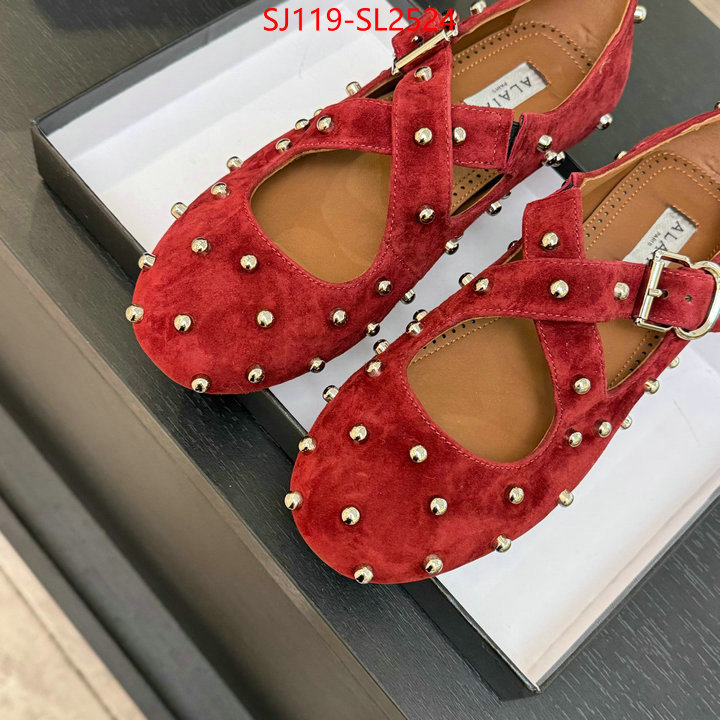 Women Shoes-ALAIA what are the best replica ID: SL2524 $: 119USD
