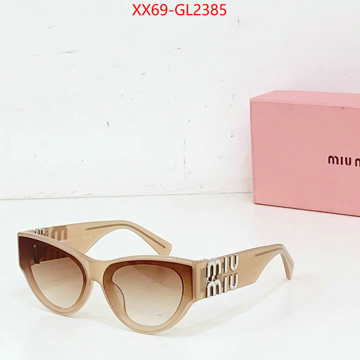 Glasses-Miu Miu designer fashion replica ID: GL2385 $: 69USD