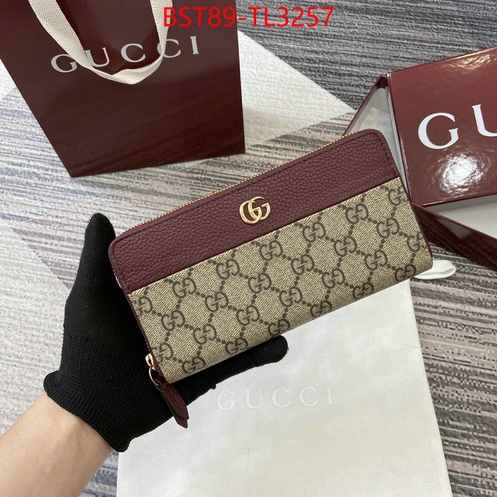 Gucci Bags(TOP)-Wallet- every designer ID: TL3257 $: 89USD,