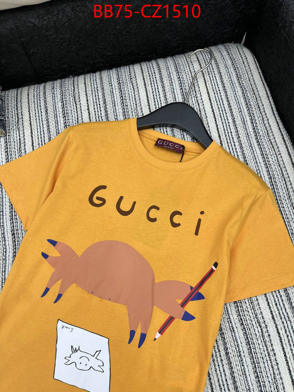 Clothing-Gucci online shop ID: CZ1510 $: 75USD