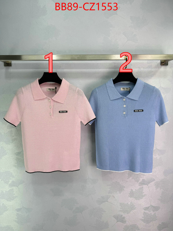 Clothing-MIU MIU sell online luxury designer ID: CZ1553 $: 89USD