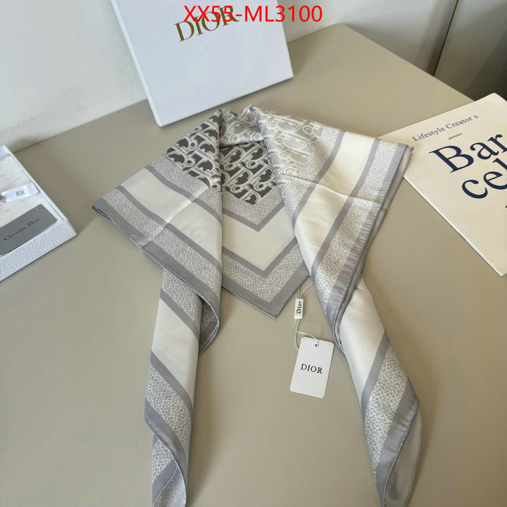 Scarf-Dior top quality designer replica ID: ML3100 $: 55USD