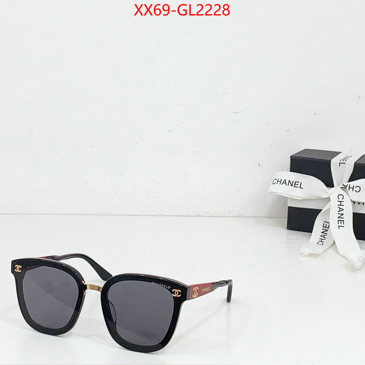 Glasses-Chanel outlet 1:1 replica ID: GL2228 $: 69USD