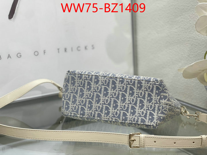 Dior Bags(4A)-Crossbody- top quality fake ID: BZ1409 $: 75USD,
