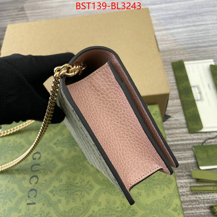 Gucci Bags(TOP)-Crossbody- luxury fake ID: BL3243 $: 139USD,