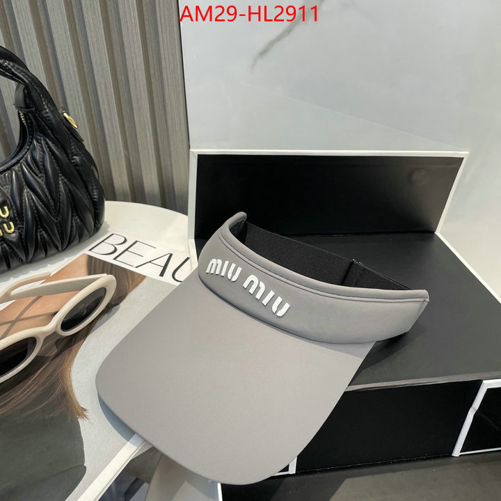 Cap(Hat)-Miu Miu buy cheap replica ID: HL2911 $: 29USD