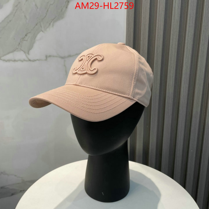 Cap(Hat)-Celine new designer replica ID: HL2759 $: 29USD