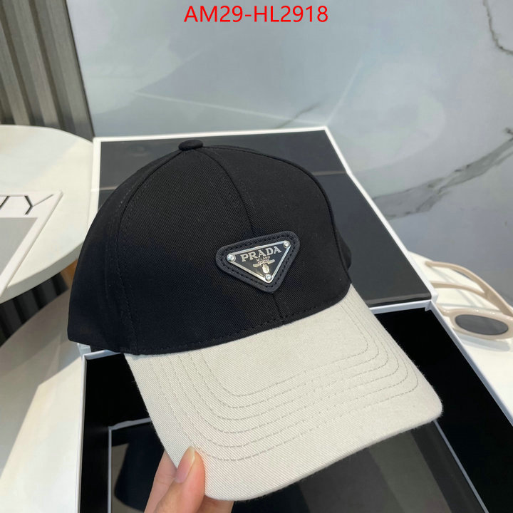 Cap (Hat)-Prada high quality replica ID: HL2918 $: 29USD