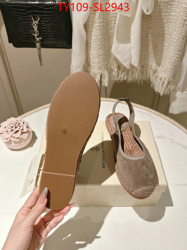 Women Shoes-Brunello cucinelli the top ultimate knockoff ID: SL2943 $: 109USD