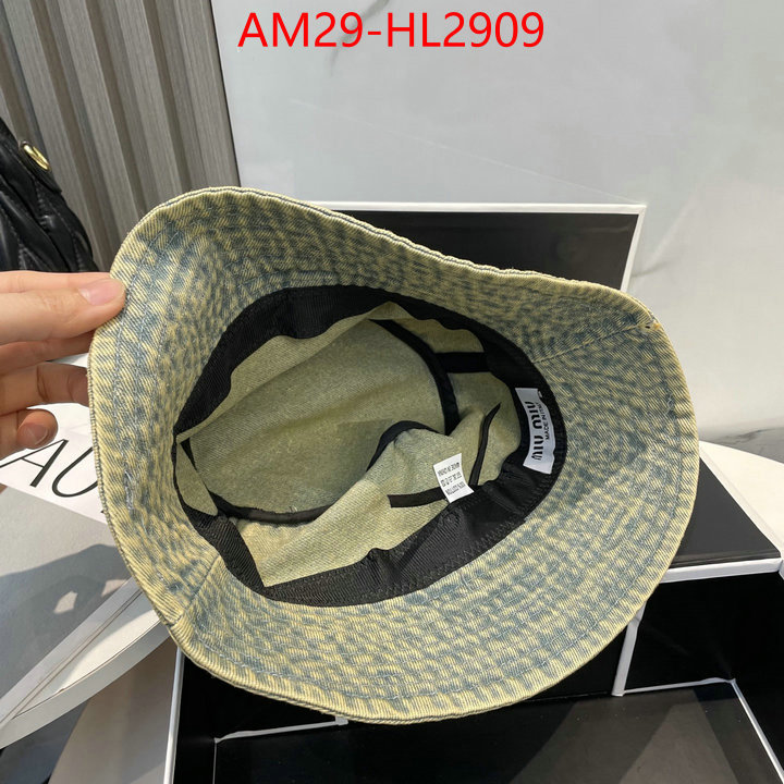 Cap(Hat)-Miu Miu designer 7 star replica ID: HL2909 $: 29USD