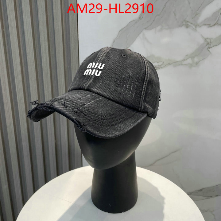 Cap(Hat)-Miu Miu best website for replica ID: HL2910 $: 29USD