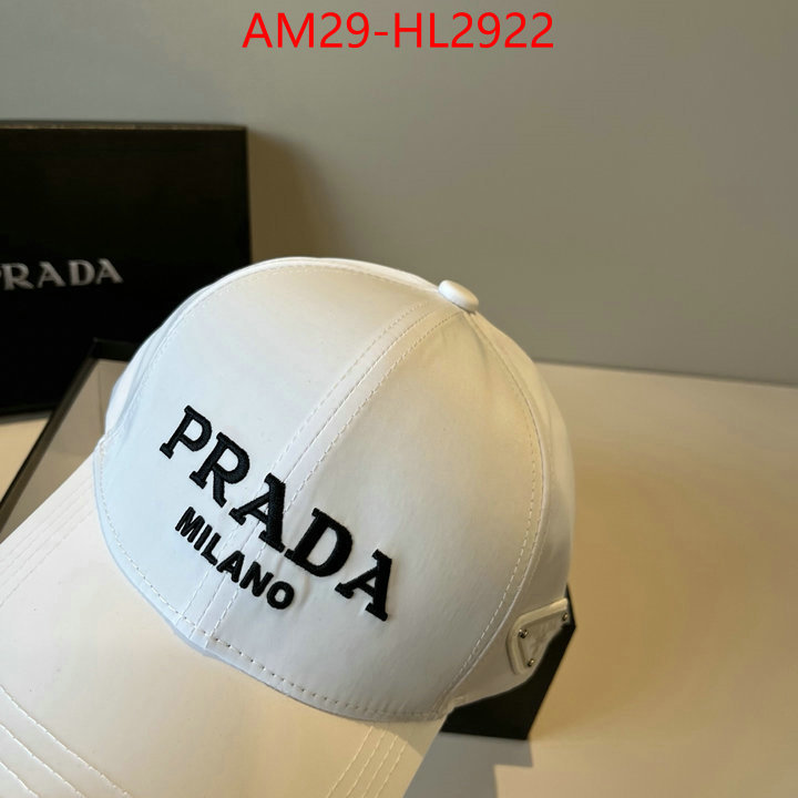 Cap (Hat)-Prada best wholesale replica ID: HL2922 $: 29USD
