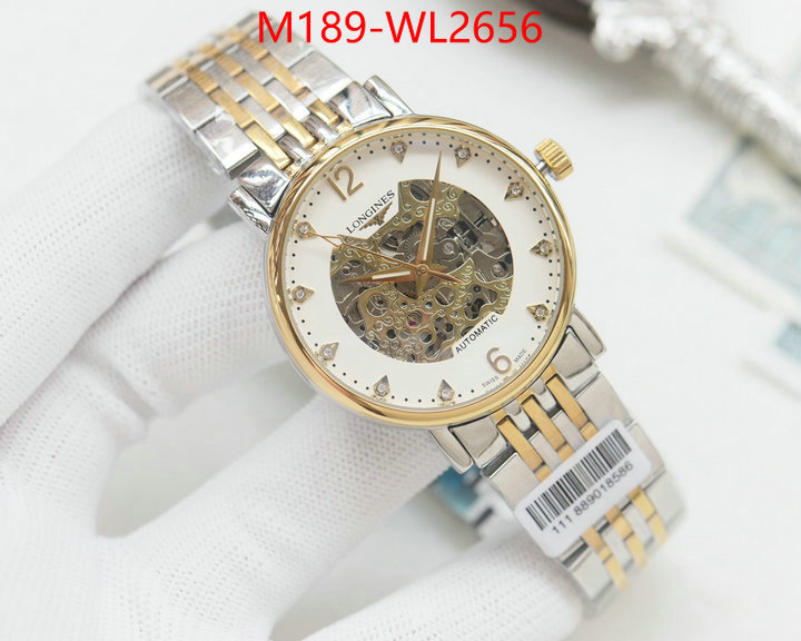 Watch(4A)-Longines buy best quality replica ID: WL2656 $: 189USD-shoes yupoo Watch(4A)-Longines buy best quality replica ID: WL2656 $: 189USD