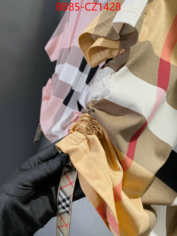 Clothing-Burberry shop cheap high quality 1:1 replica ID: CZ1428 $: 85USD