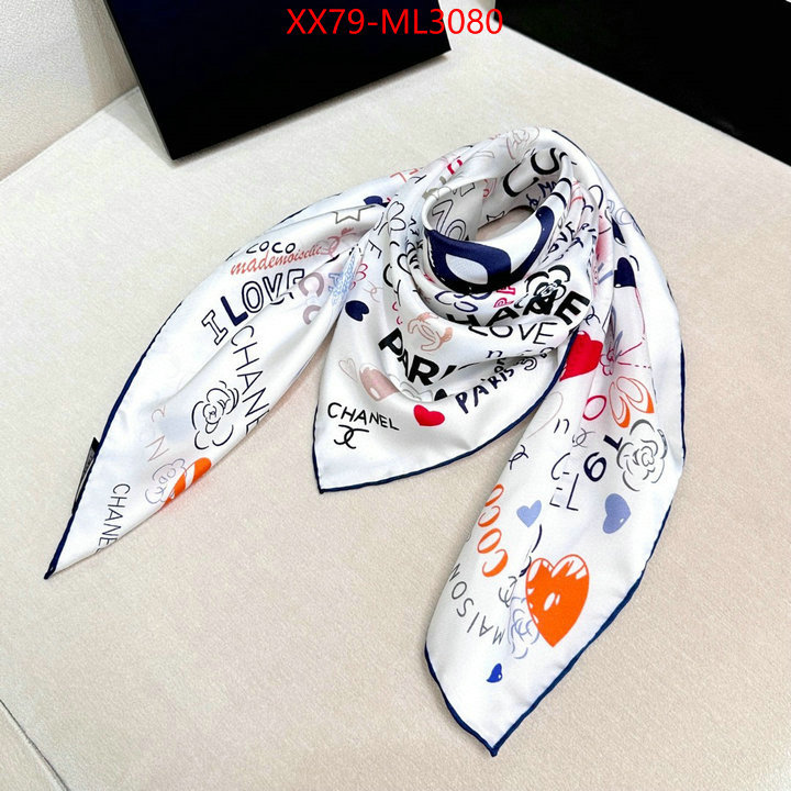 Scarf-Chanel shop now ID: ML3080 $: 79USD