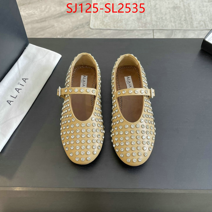 Women Shoes-ALAIA replica 1:1 ID: SL2535 $: 125USD