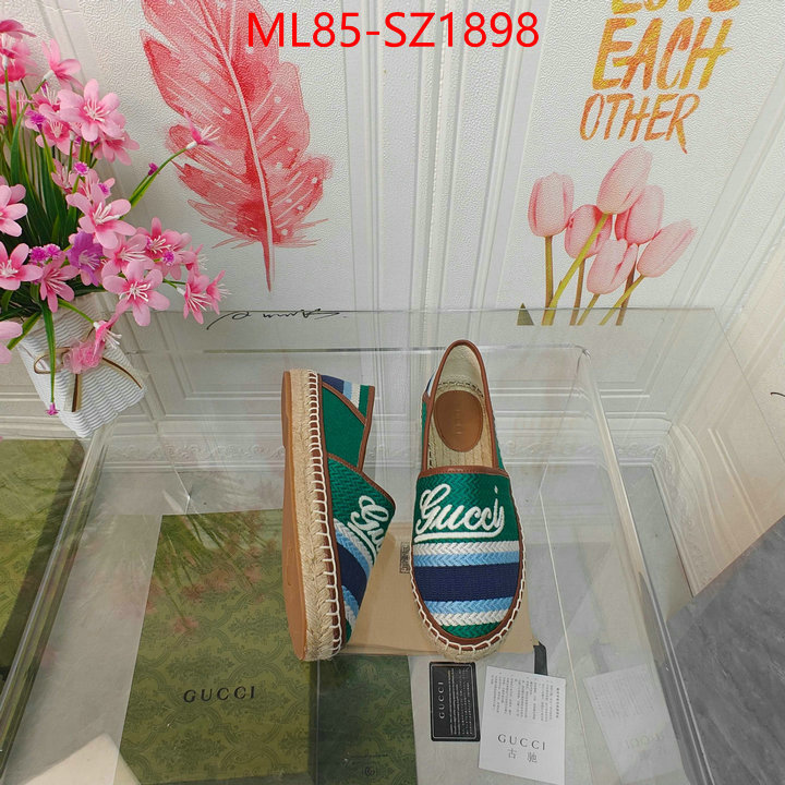 Women Shoes-Gucci 2024 replica wholesale cheap sales online ID: SZ1898 $: 85USD