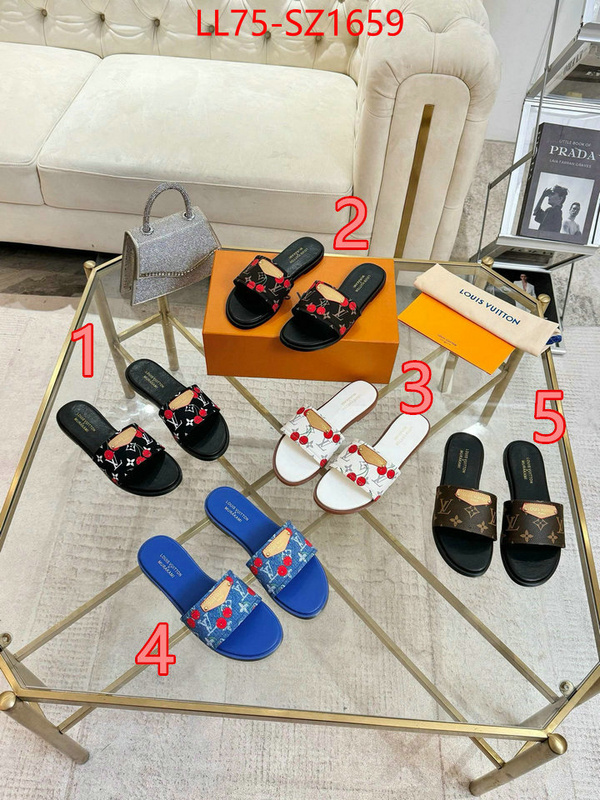 Women Shoes-LV high quality 1:1 replica ID: SZ1659 $: 75USD