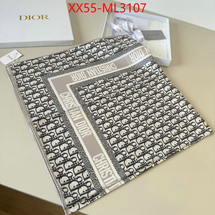 Scarf-Dior perfect quality designer replica ID: ML3107 $: 55USD