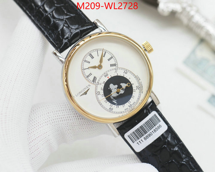 Watch(TOP)-Longines 1:1 ID: WL2728 $: 209USD-shoes yupoo Watch(TOP)-Longines 1:1 ID: WL2728 $: 209USD