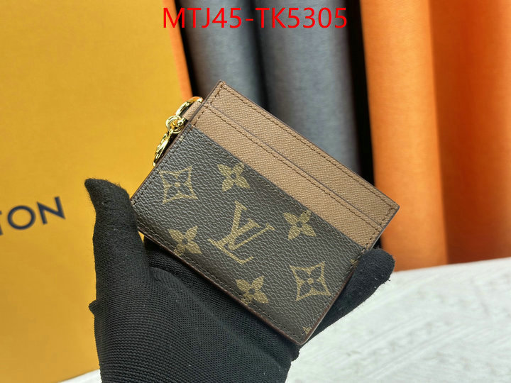 LV Bags(4A)-Wallet is it illegal to buy dupe ID: TK5305 $: 45USD,