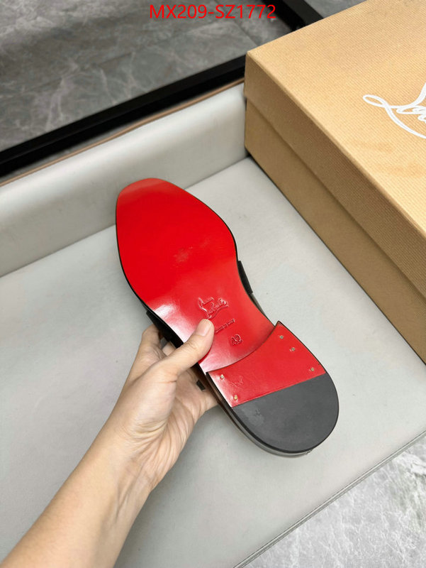 Men Shoes-Christian Louboutin fake ID: SZ1772 $: 209USD-shoes yupoo Men Shoes-Christian Louboutin fake ID: SZ1772 $: 209USD