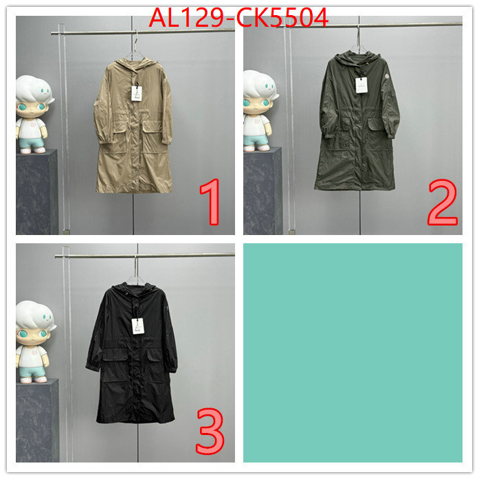 Clothing-Moncler replica designer ID: CK5504 $: 129USD