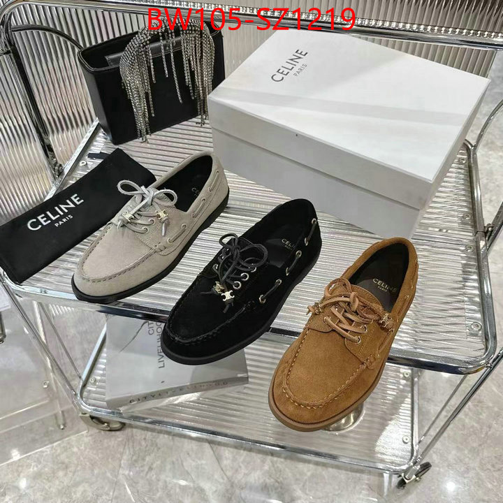 Women Shoes-CELINE best knockoff ID: SZ1219 $: 105USD