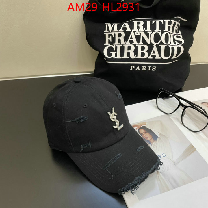Cap (Hat)-YSL replica 2024 perfect luxury ID: HL2920 $: 29USD