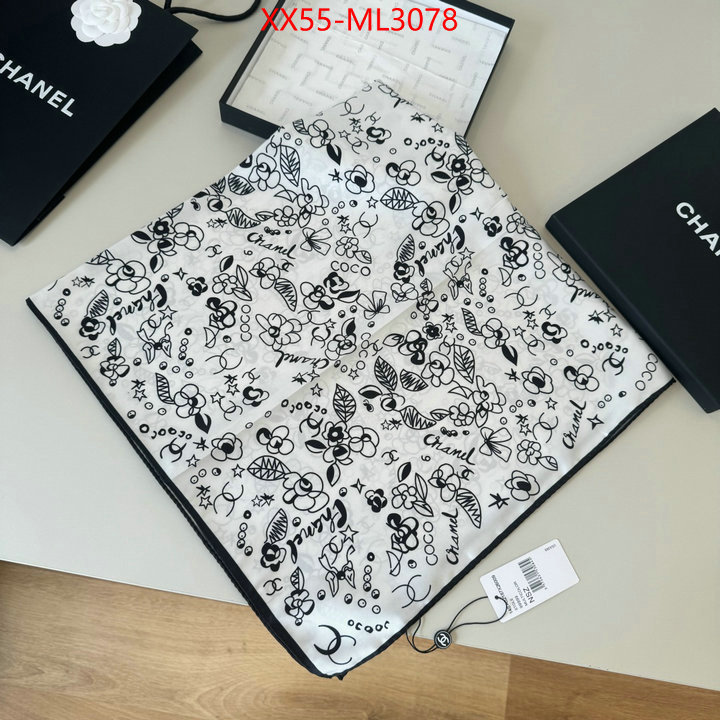 Scarf-Chanel luxury shop ID: ML3078 $: 55USD