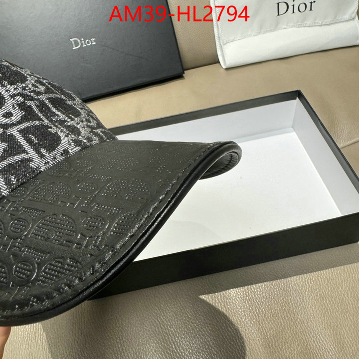 Cap (Hat)-Dior best fake ID: HL2794 $: 39USD