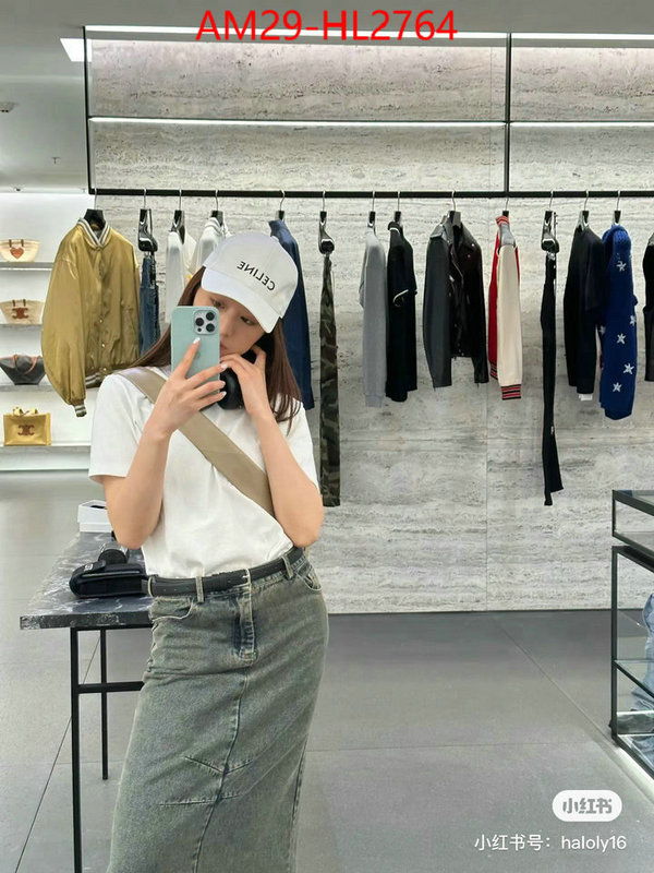 Cap(Hat)-Celine top quality fake ID: HL2764 $: 29USD