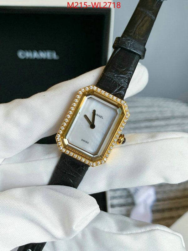 Watch(TOP)-Chanel 1:1 clone ID: WL2718 $: 215USD