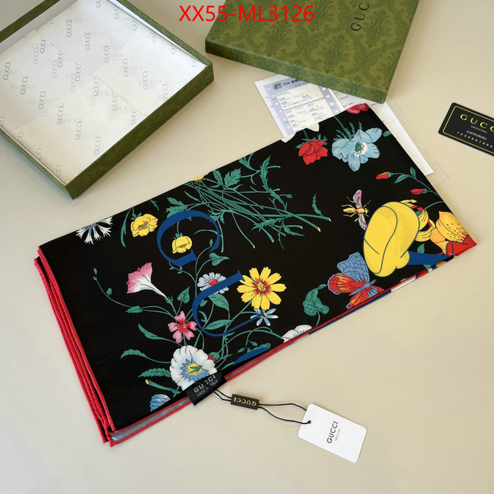 Scarf-Gucci designer ID: ML3126 $: 55USD