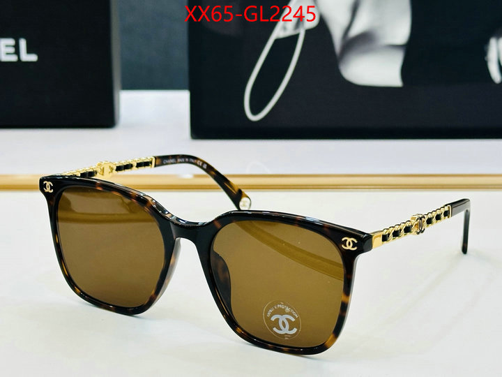 Glasses-Chanel 2024 perfect replica designer ID: GL2245 $: 65USD