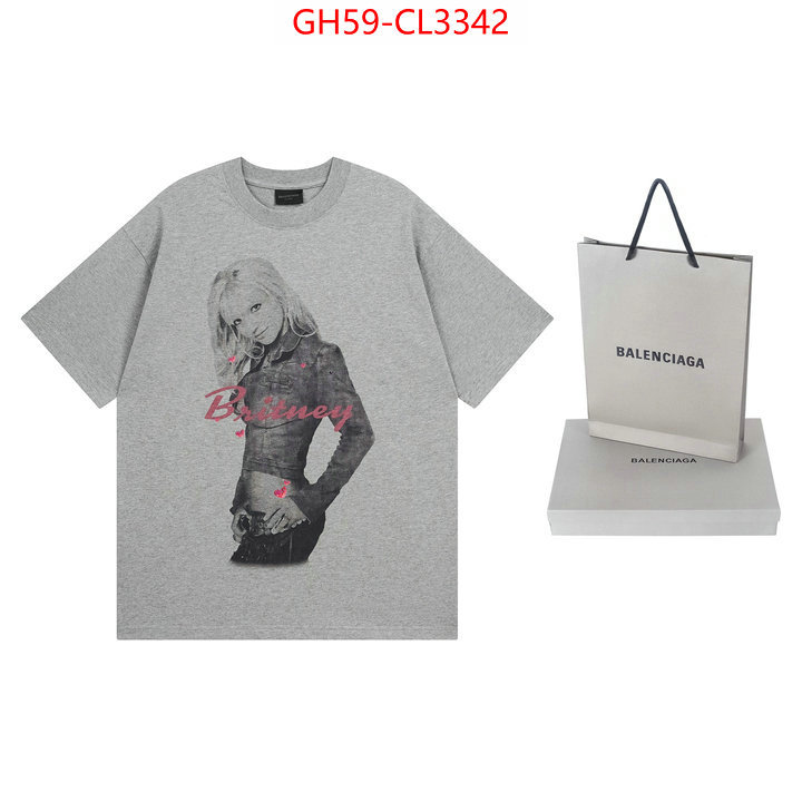 Clothing-Balenciaga top grade ID: CL3342 $: 59USD