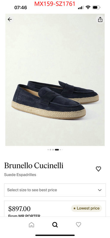 Men Shoes-Brunello Cucinelli sale outlet online ID: SZ1761 $: 159USD-shoes yupoo Men Shoes-Brunello Cucinelli sale outlet online ID: SZ1761 $: 159USD