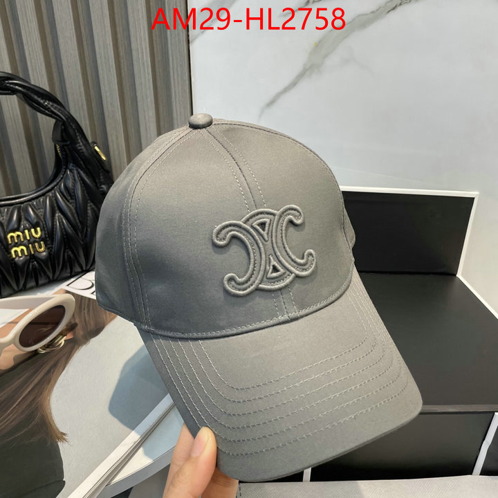 Cap(Hat)-Celine the best quality replica ID: HL2758 $: 29USD