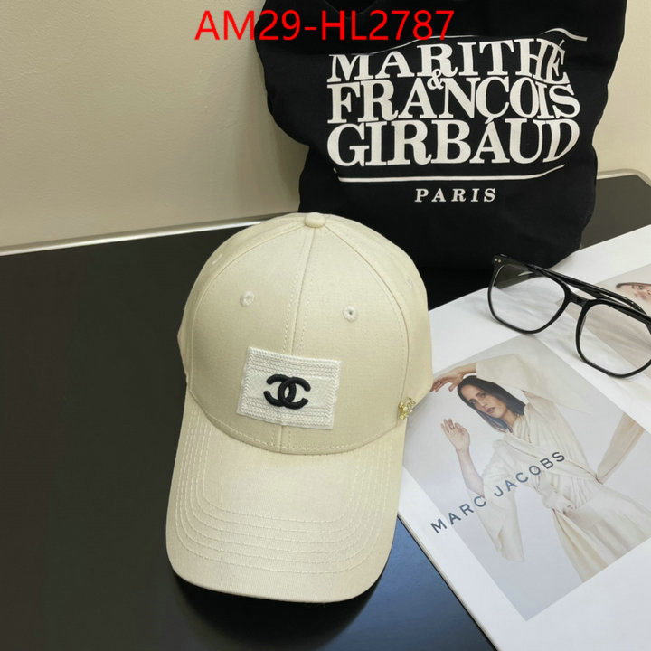Cap (Hat)-Chanel luxury 7 star replica ID: HL2786 $: 29USD