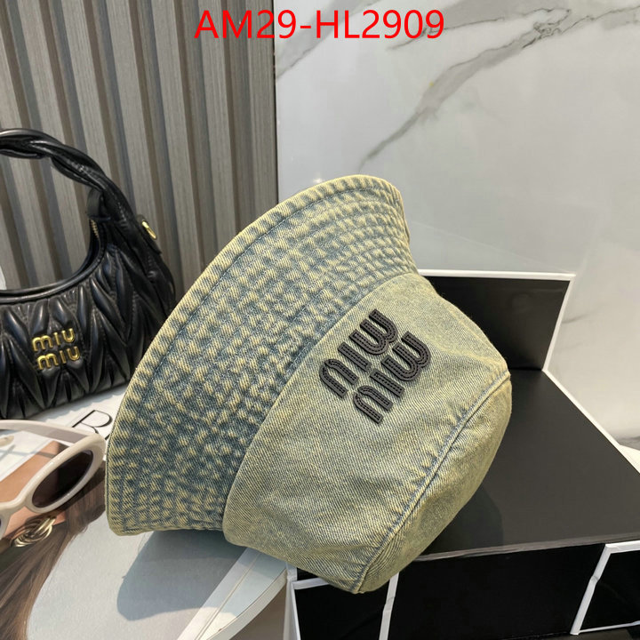Cap(Hat)-Miu Miu designer 7 star replica ID: HL2909 $: 29USD