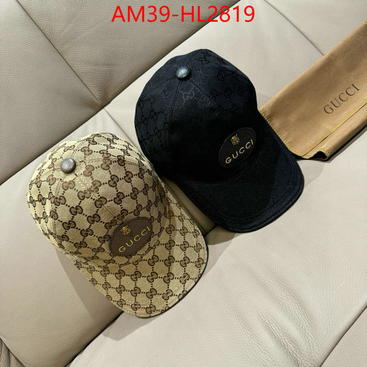 Cap(Hat)-Gucci top designer replica ID: HL2819 $: 39USD