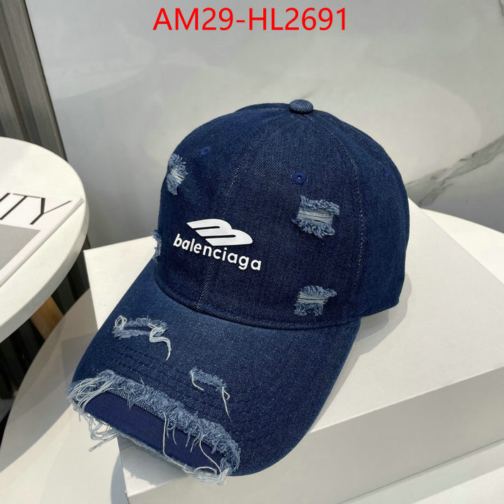 Cap(Hat)-Balenciaga styles & where to buy ID: HL2691 $: 29USD