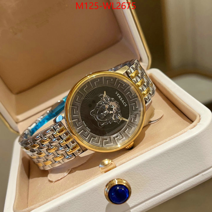 Watch(4A)-Versace can you buy knockoff ID: WL2675 $: 125USD
